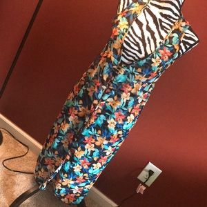 Sleeveless Midi Kimono